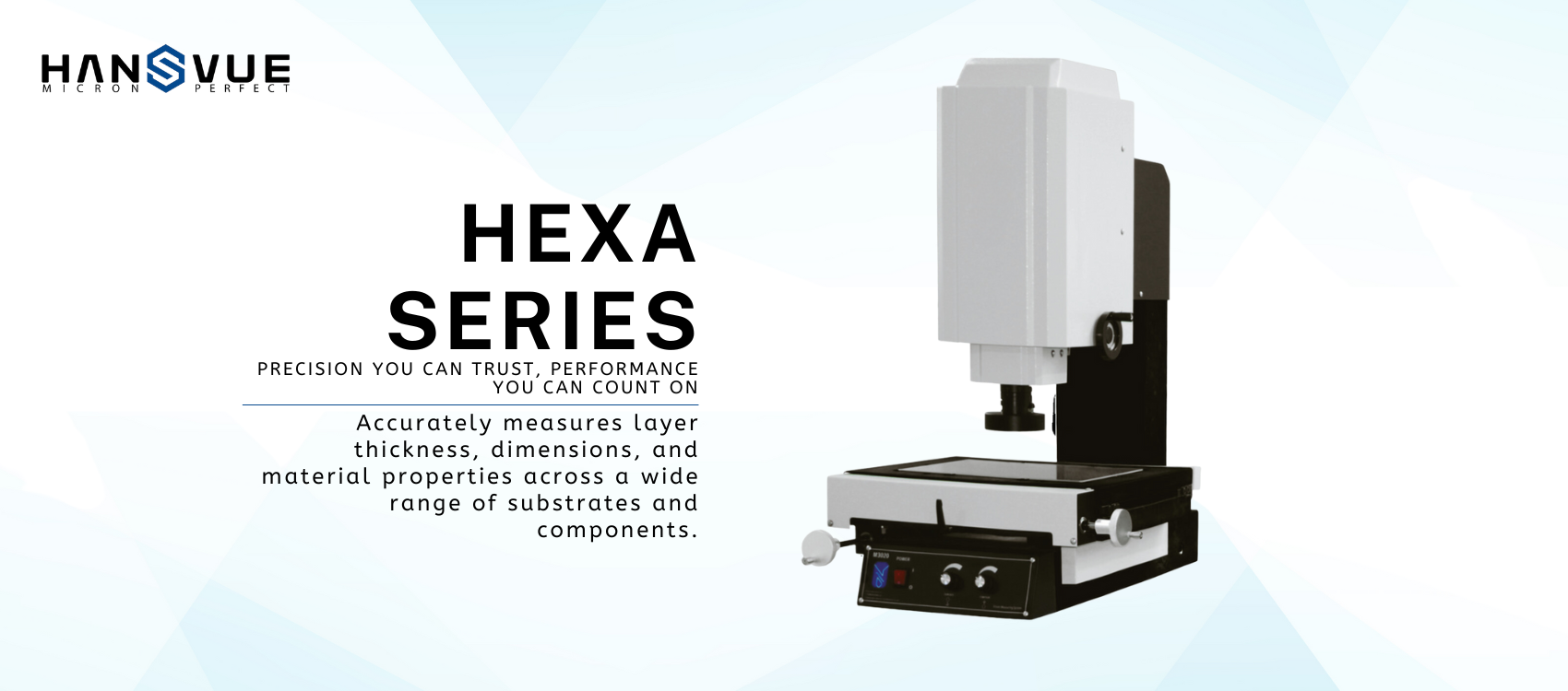 Hexa Series Manual Video Measuring Machine
