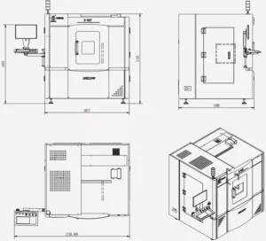 UNCT3100 Industrial CT Testing System