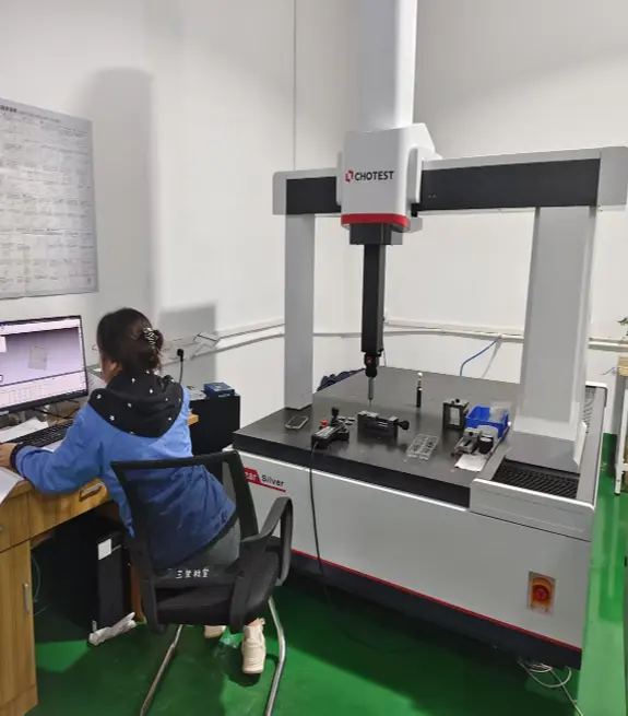 Quality inspection of the 3D dimensions and geometric tolerances of precision aviation components