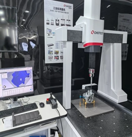 Measuring automotive valve body parts with Coordinate Measuring Machine (CMM)