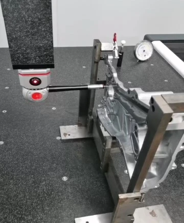 Inspection of the 3D dimensions and geometric tolerances of precision automotive parts